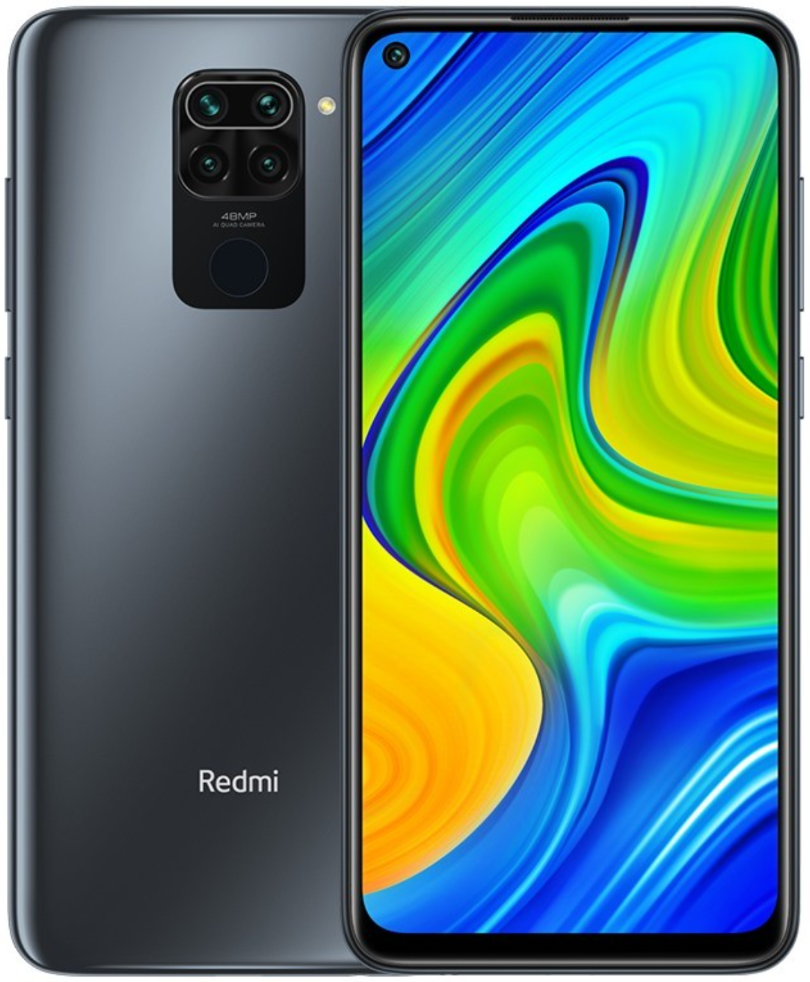 シャオミ Xiaomi Redmi Note 9 Dual Sim 64GB ブラック (3GB RAM) - グローバル版 (With NFC)