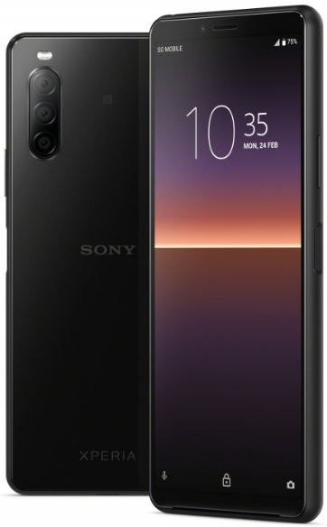 ソニー Sony Xperia 10 II XQ-AU52 Dual Sim 128GB ブラック (4GB RAM)