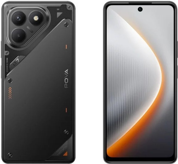 Tecno Pova 7 Dual Sim 256GB Geek Black (8GB RAM) - Global Version