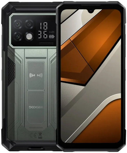 DOOGEE S200 Max 5G Rugged Phone Dual Sim 512GB Silver (16GB RAM)