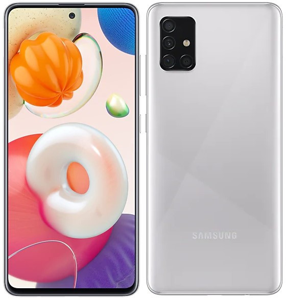 サムスン Samsung Galaxy A51 Dual Sim A515FD 128GB シルバー (8GB RAM)