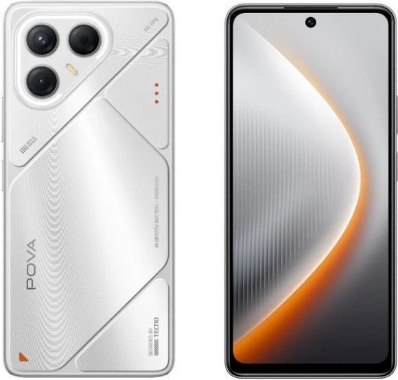 Tecno Pova 7 5G Dual Sim 128GB Magic Silver (8GB RAM) - Global Version