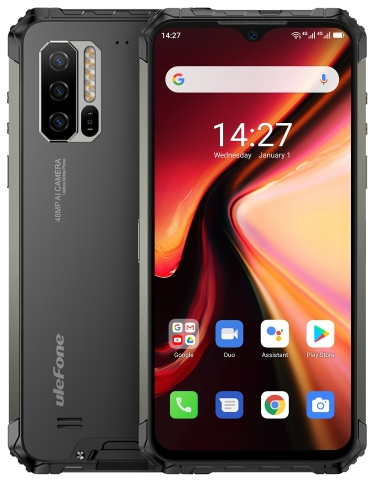 Ulefone Armor 7 Rugged Phone デュアルSIM 128GB ブラック(8GB RAM)