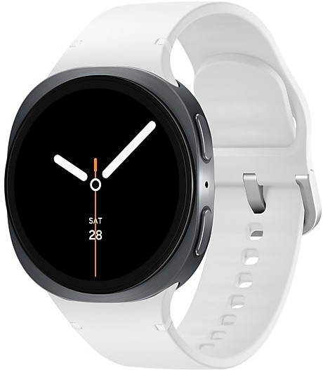 Samsung Galaxy Watch 8 LTE SM-L335F 44mm Silver Case with White Sport Band