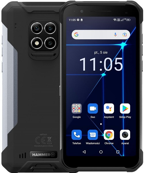 SIM Hammer Construction Rugged Phone SIM 128GB 6GB RAM SIM Hammer Construction Rugged Phone SIM 128GB 6GB RAM