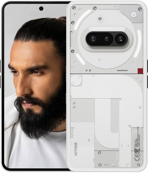 Nothing Phone (3a) 5G Dual Sim 256GB White (12GB RAM)