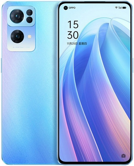 Oppo Reno 7 Pro 5G デュアルSIM 256GB ブルー (12GB RAM) - グローバル版
