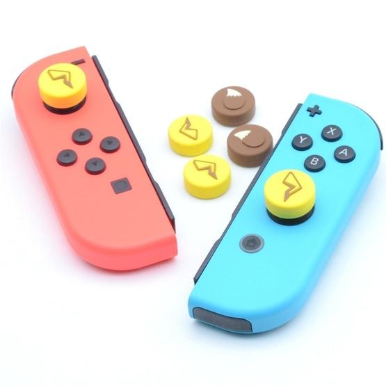 Pokemon Gamepad Rocker Cap Button Cover Thumb Grip Set for