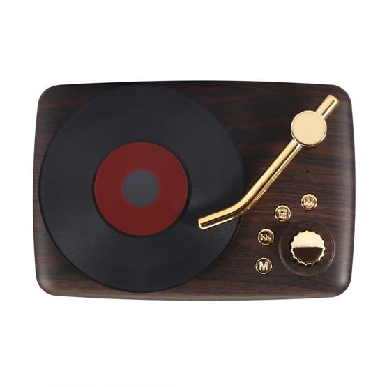 Retro Style Bluetooth Speaker (Brown)
