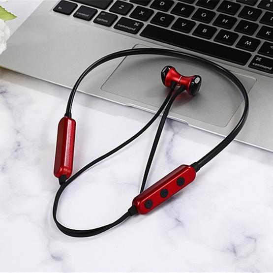 MG-G18 Bluetooth 4.2 Sport Wireless Bluetooth Earphone (Black Red)