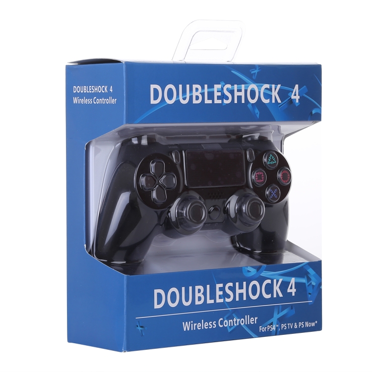 Wireless Bluetooth Snowflake Button Game Controller for Sony PS4(Black)