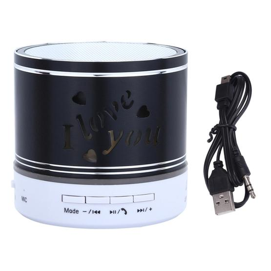 Mini Portable Bluetooth Stereo Speaker (Black)