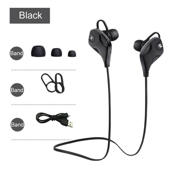 M8 Wireless Bluetooth Stereo Earphone (Black)