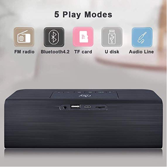 NBY 5540 Bluetooth Speaker Grey